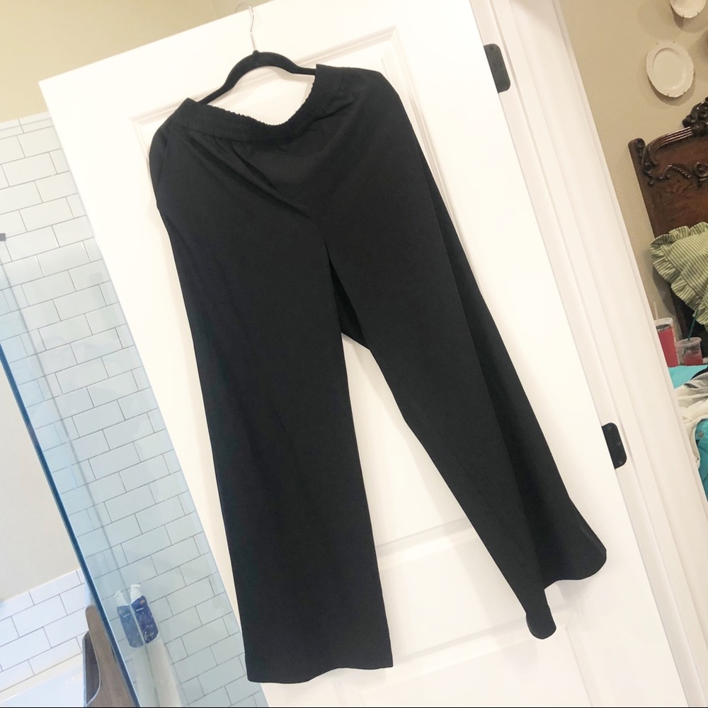 Loft Silky Black Slacks